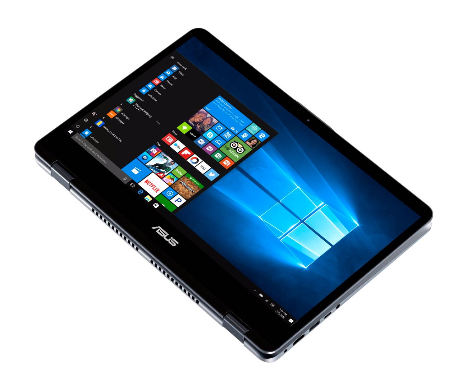 Image du PC portable Asus VivoBook Flip TP410UR-EC073T Grey - GeForce 930MX
