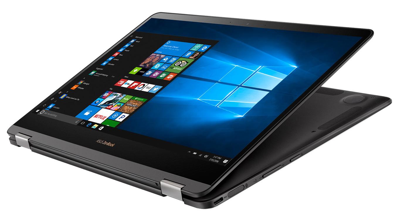 Image du PC portable Asus ZenBook Flip S Pro UX370UA-C4060R Noir SSD tactile