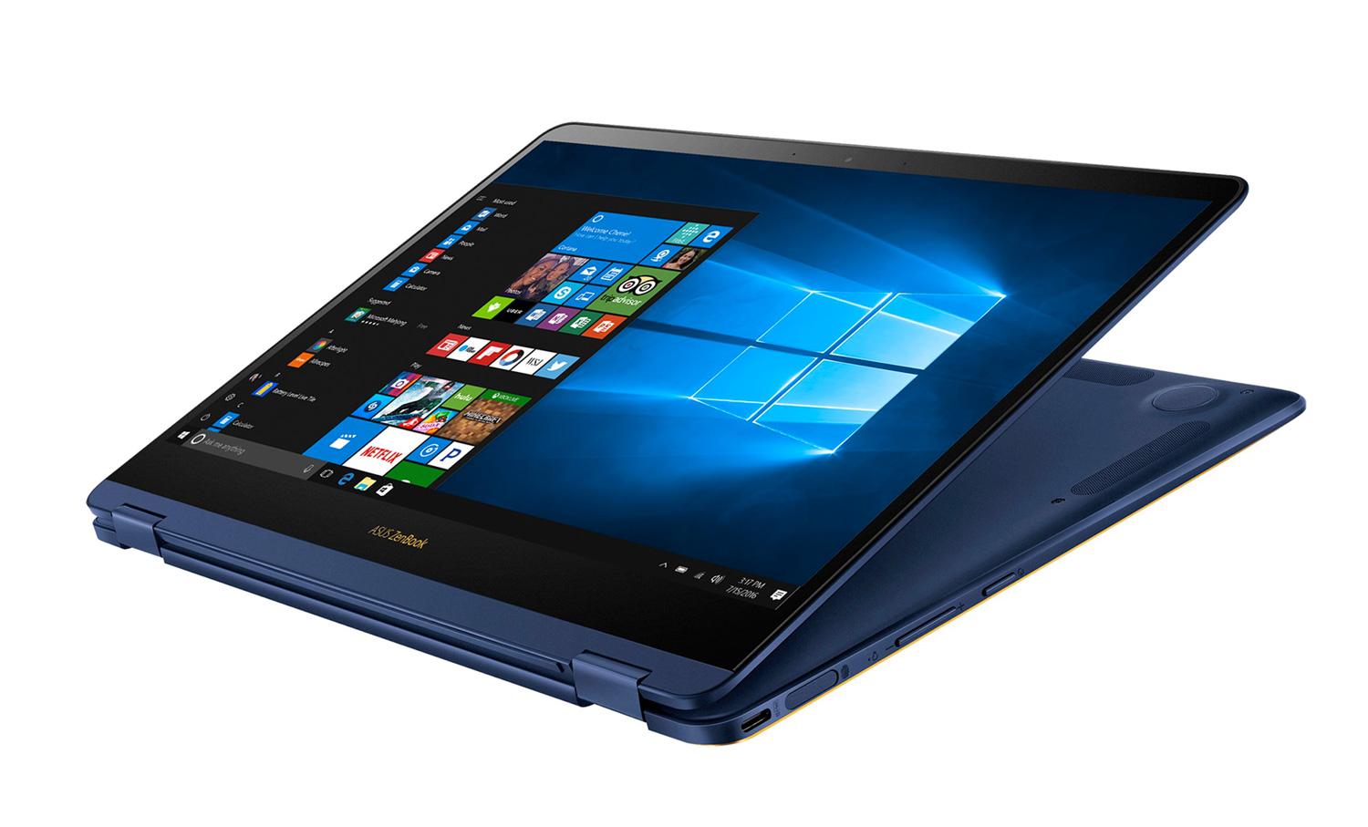 Image du PC portable Asus ZenBook Flip UX370UA-C4343T Noir SSD tactile