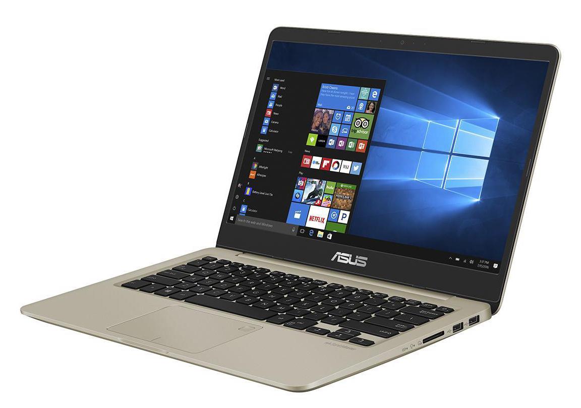 Image du PC portable Asus VivoBook S401UF-EB191T Or - SSD, MX130