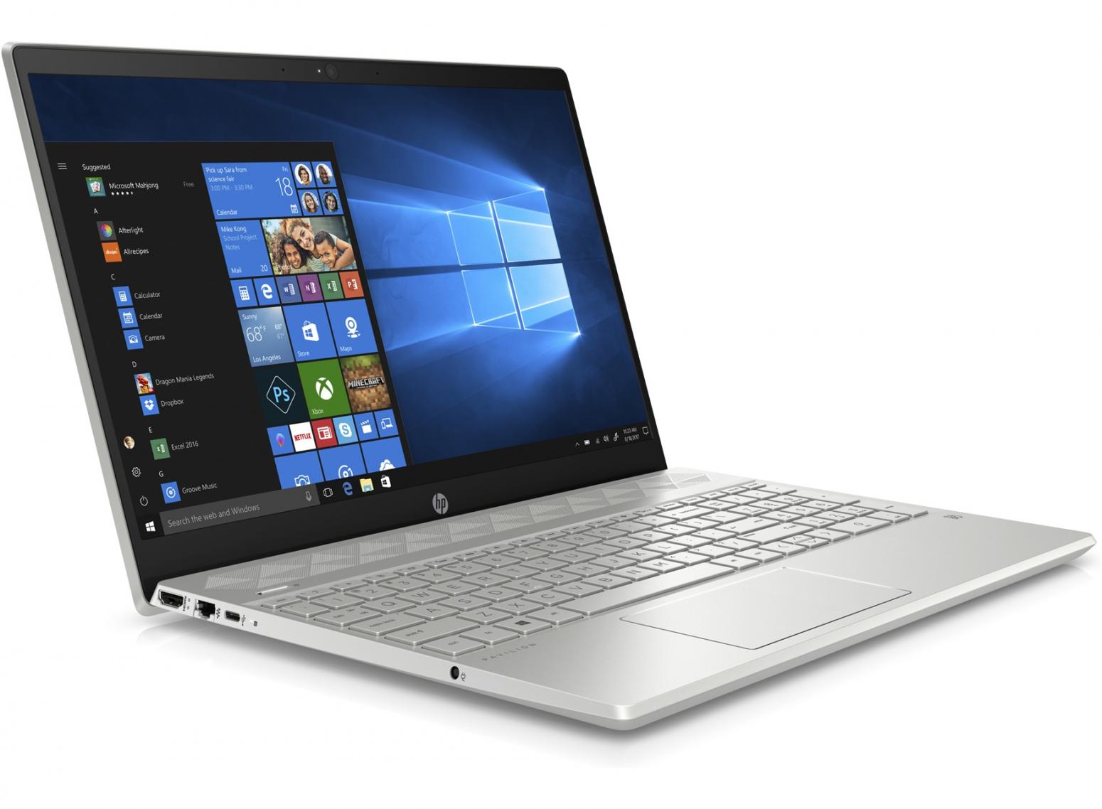 Image du PC portable HP Pavilion 15-cw1004nf Argent - Ryzen 3