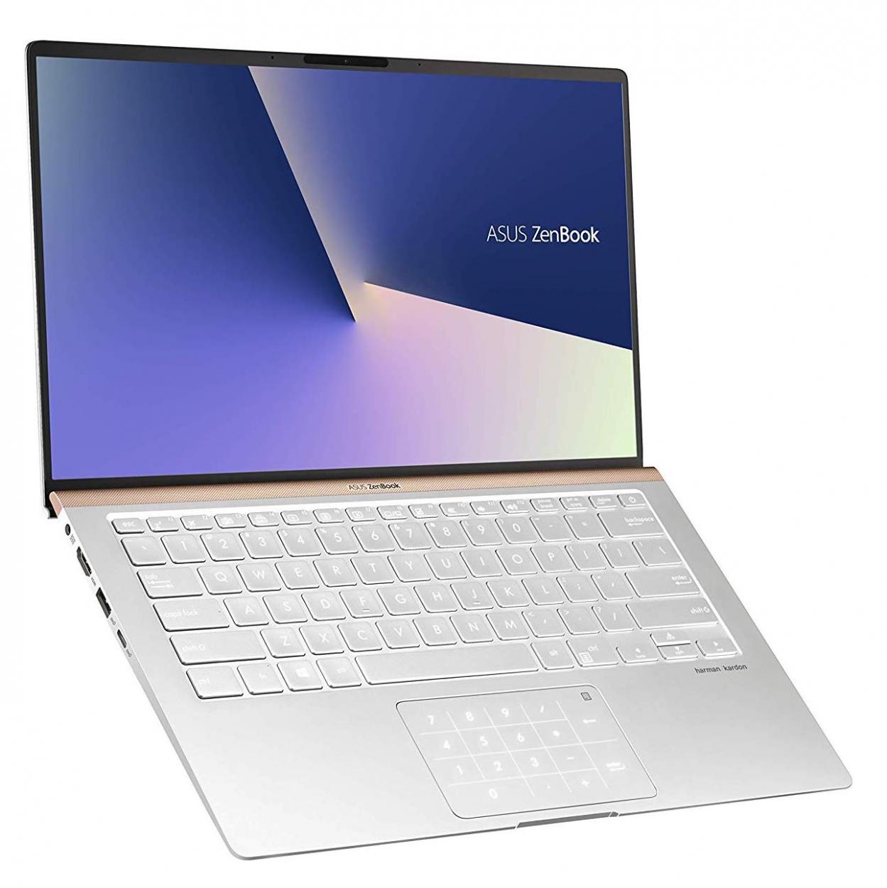 Image du PC portable Asus ZenBook UX433FA-A5104R Argent - Pro NumberPad