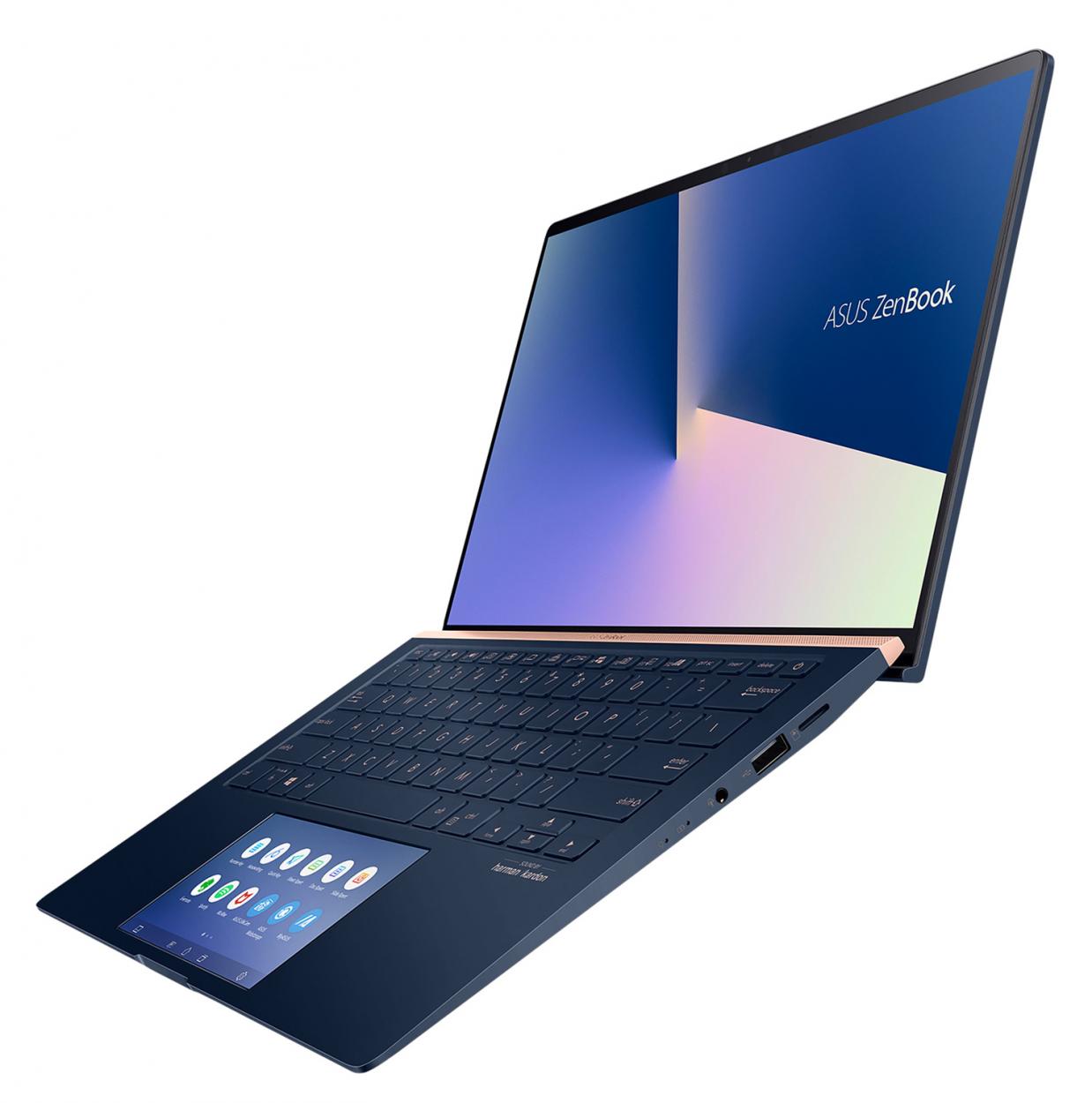 Ordinateur portable Asus ZenBook UX434FL-AI300T Bleu - Tactile, MX250, ScreenPad - photo 3