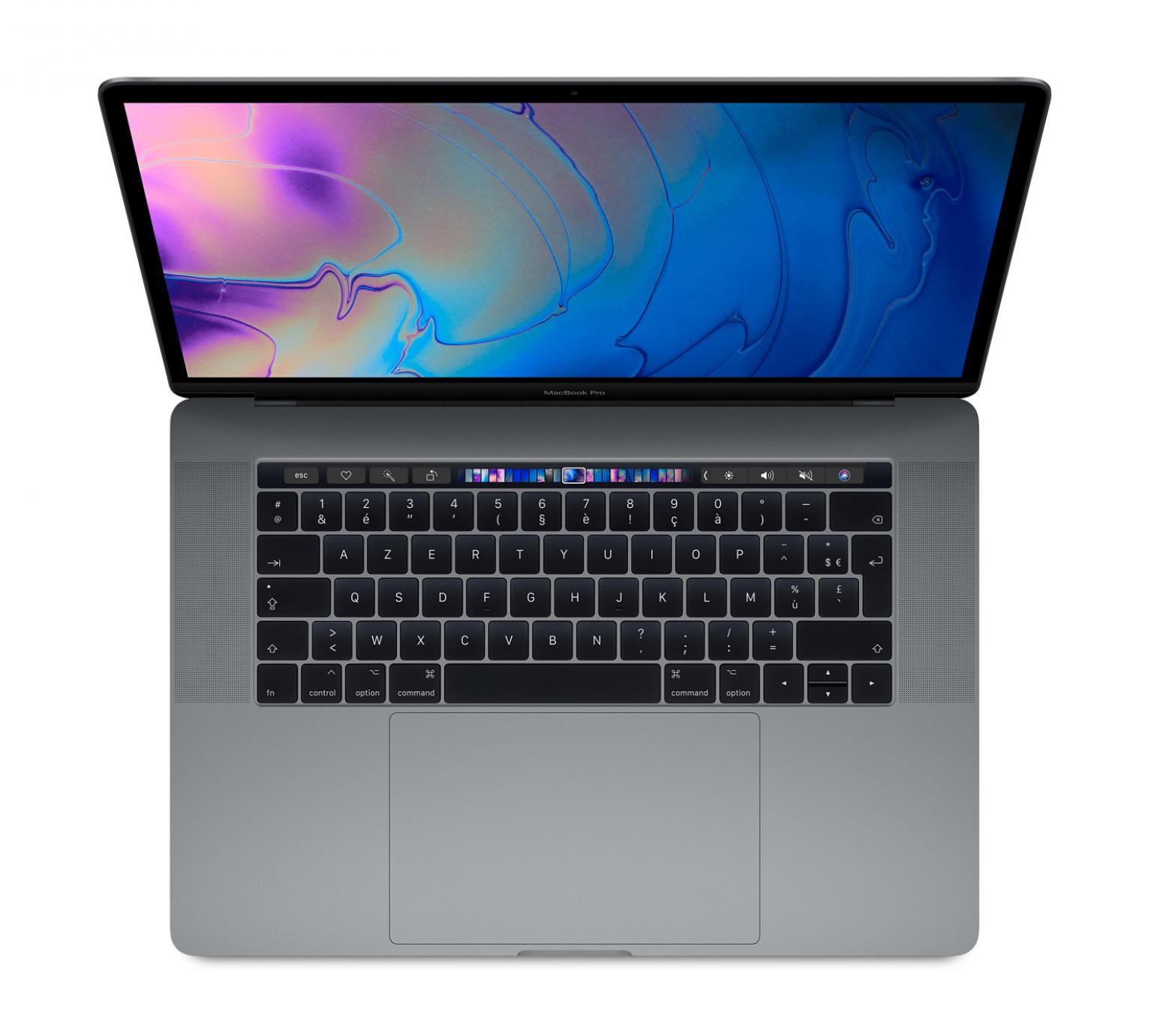 Image du PC portable Apple MacBook Pro 15 Touch Bar 2019 Gris - Octo i9, 1 To