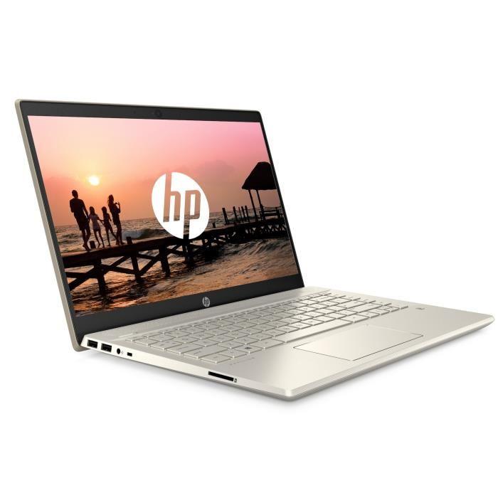 Image du PC portable HP Pavilion 14-ce3004nf Or - SSD 1 To