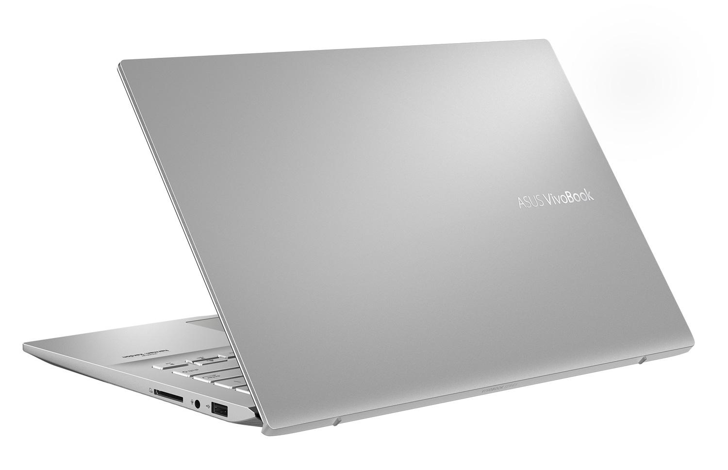 Image du PC portable Asus VivoBook S431FL-EB103T Argent - MX250, SSD 512 Go + Optane H10