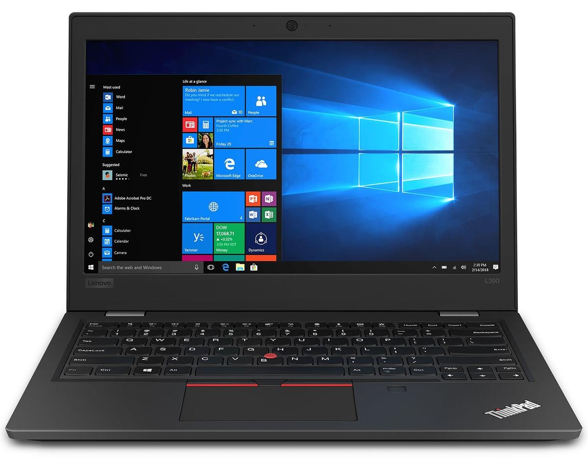 Image du PC portable Lenovo ThinkPad L390 (20NR0011FR) Noir