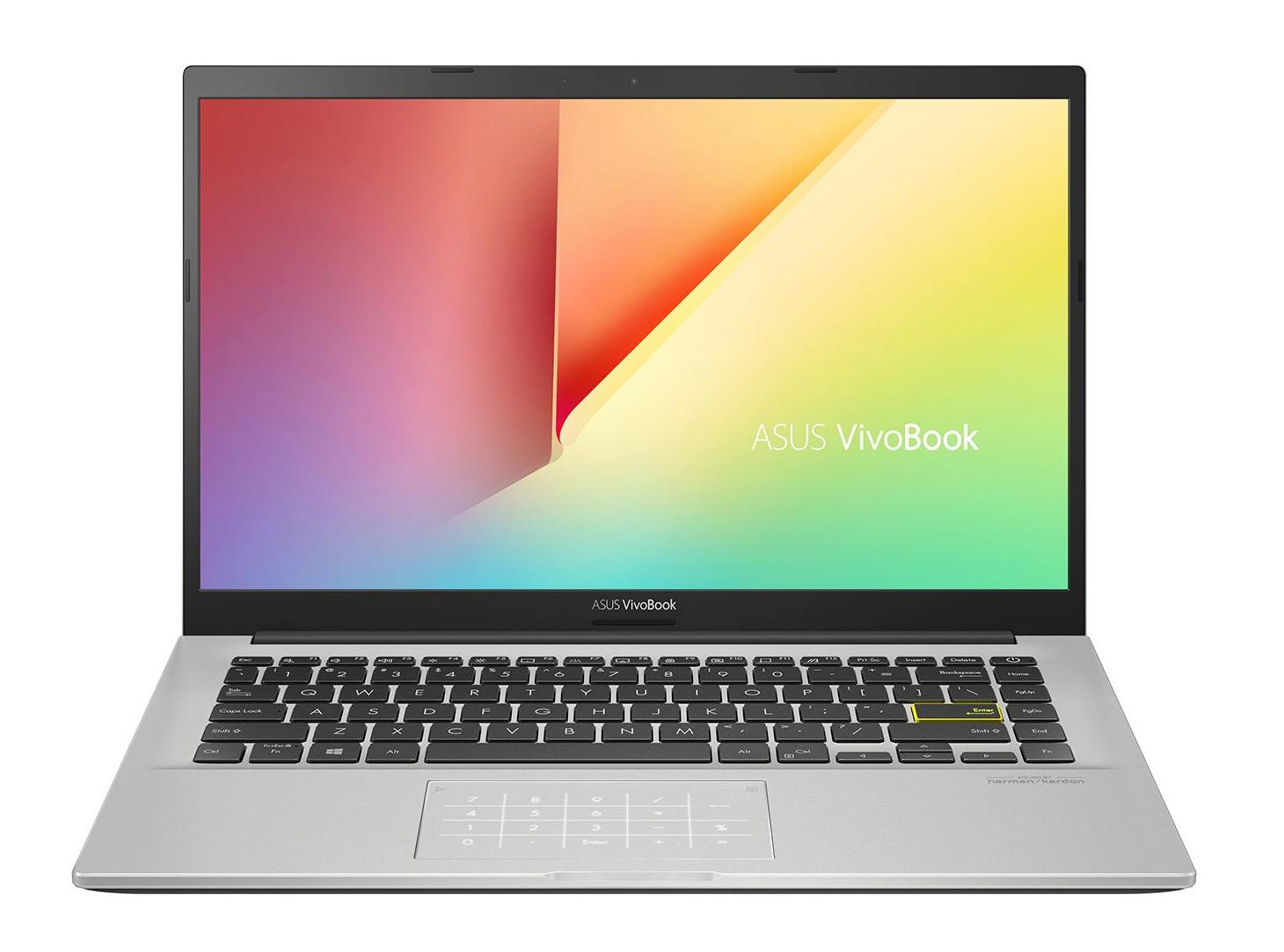 Image du PC portable Asus VivoBook S413FA-EK672T Argent - NumberPad, Optane