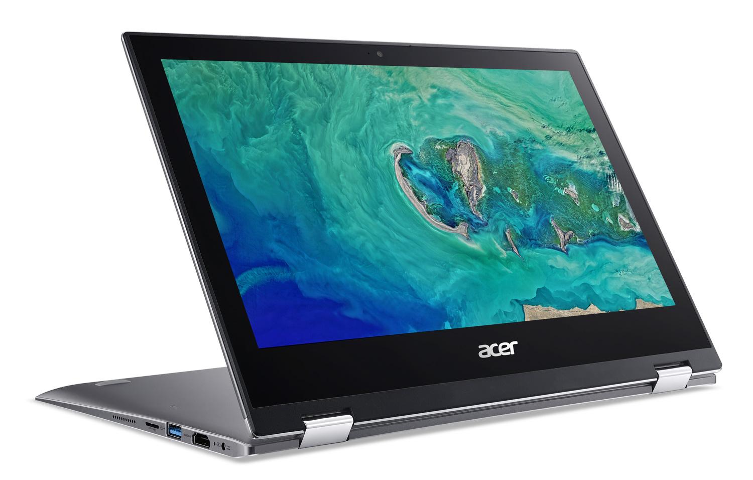 Image du PC portable Acer Spin 1 SP111-34-P4J9 Gris - Tactile, Stylet