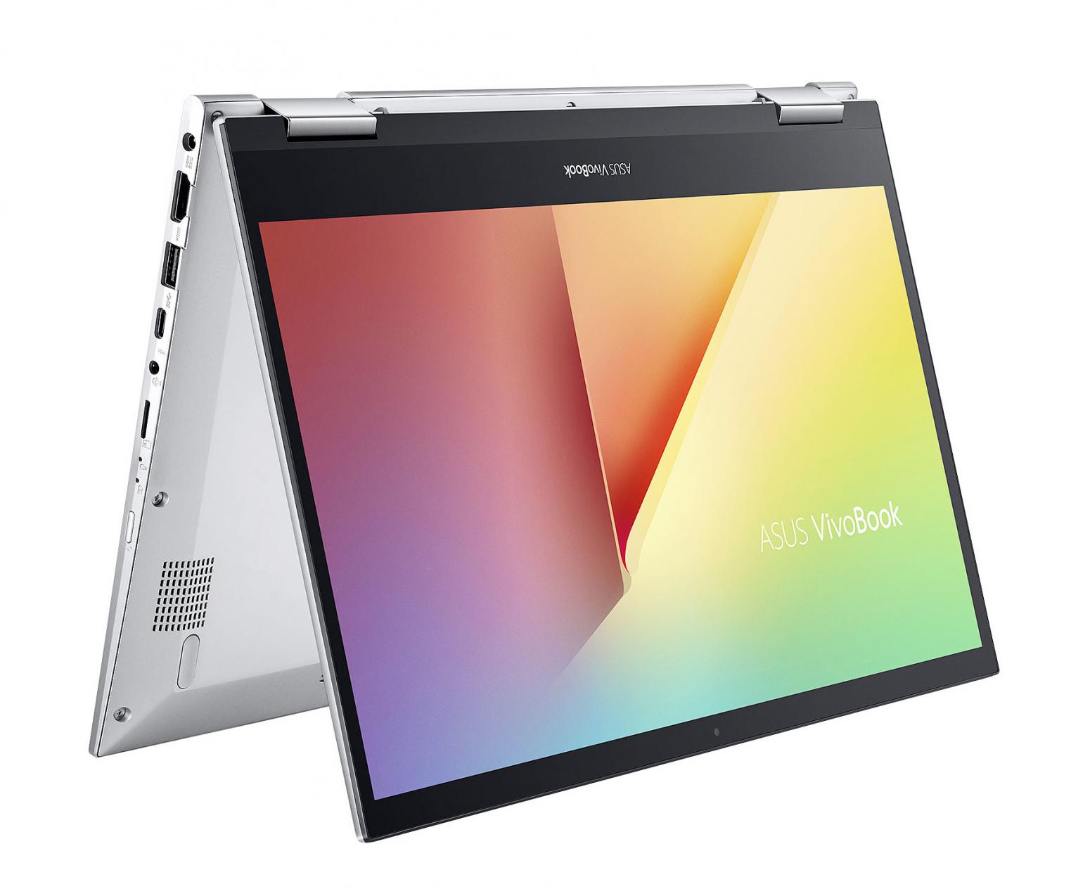 Image du PC portable Asus VivoBook Flip TP470EA-EC284W Argent - Tactile