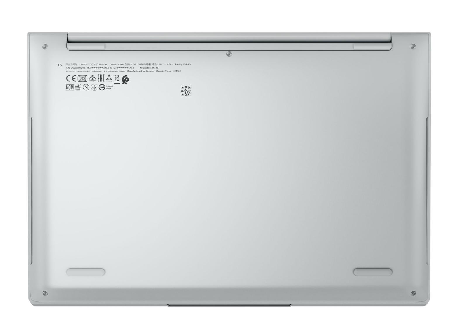 Ordinateur portable Lenovo Yoga Slim 7 Carbon 14ACN6 (82L0005XFR) Argent - OLED 2.8K 90Hz - photo 10