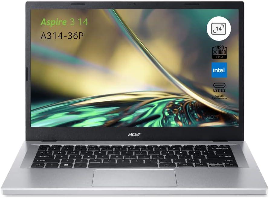 Ordinateur portable Acer Aspire 3 A314-36P-38TV Argent - photo 1