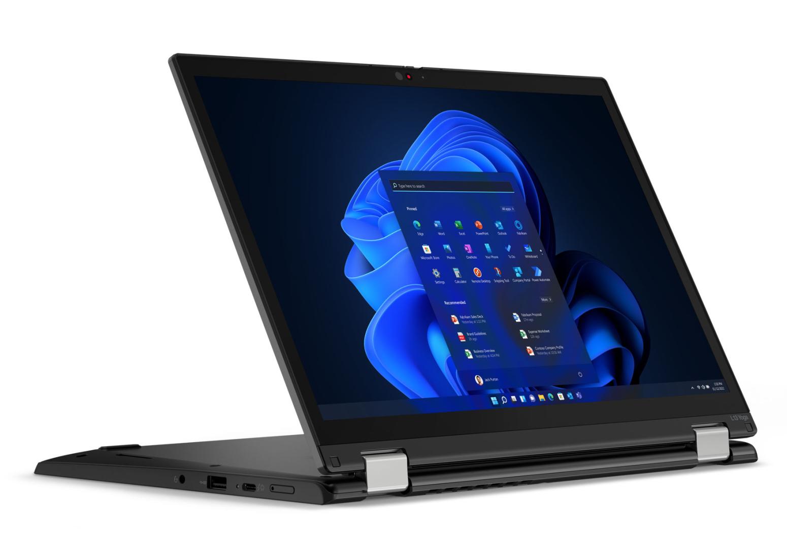Image du PC portable Lenovo ThinkPad L13 Yoga Gen 2 (20VKS0LL02) Noir - TB4, sans Windows